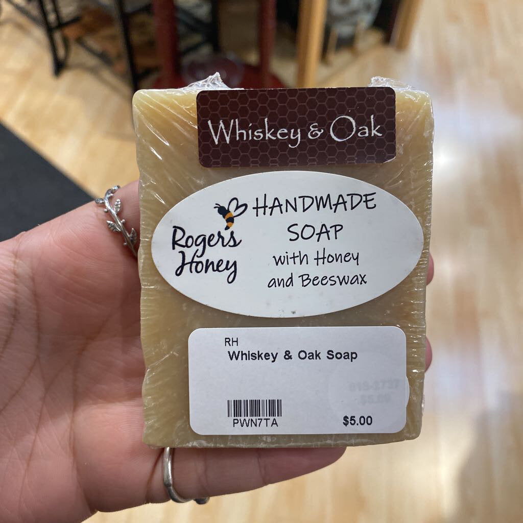 Whiskey & Oak Soap