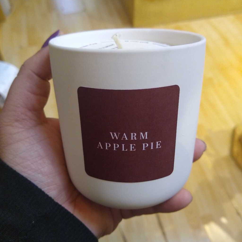 Pottery Candle - Warm Apple Pie