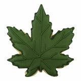 Marijuana Leaf Cookie Cutter (Green, 4")