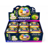 Glow-in-the-Dark Dumpling Squishy Mystery Box Display