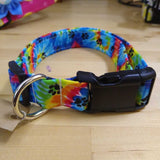 Large Dog Collar (Tie Dye Bones)