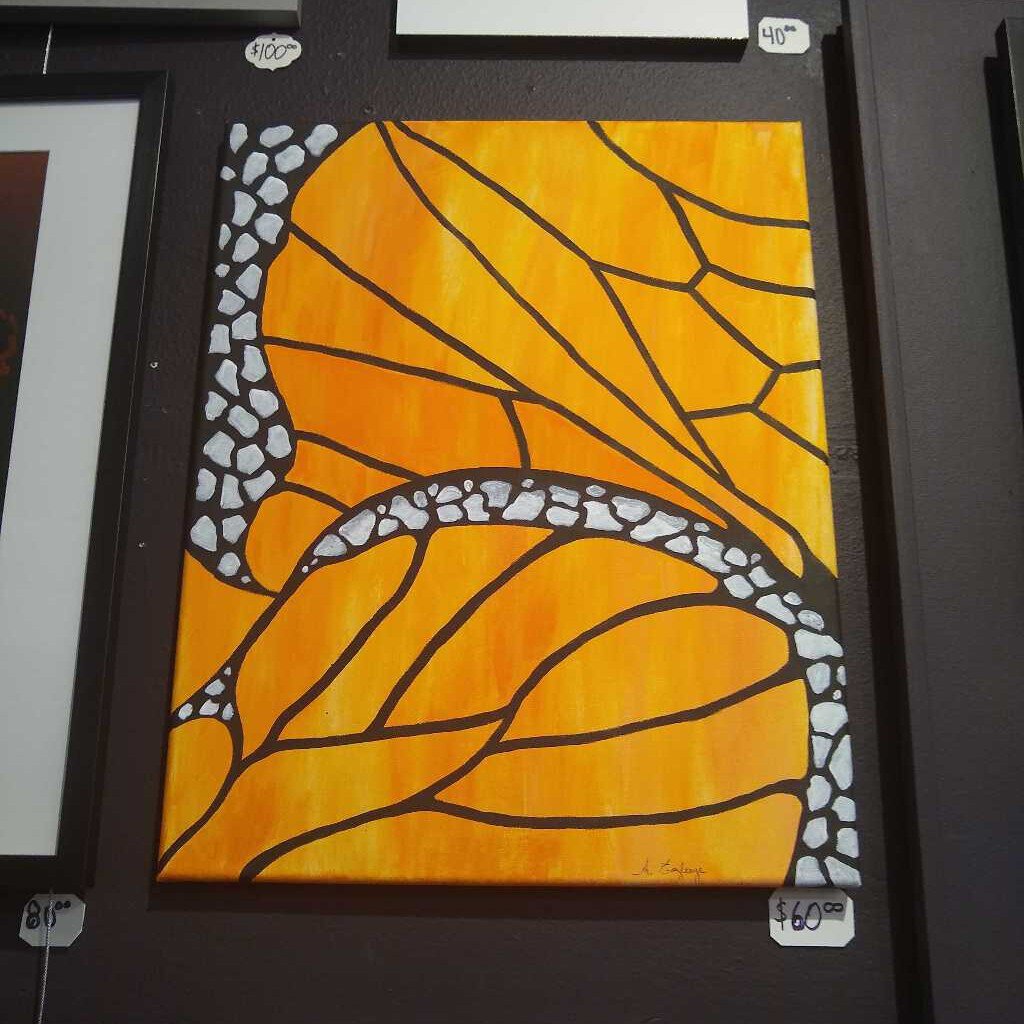 Monarch Wing 16x20 Canvas