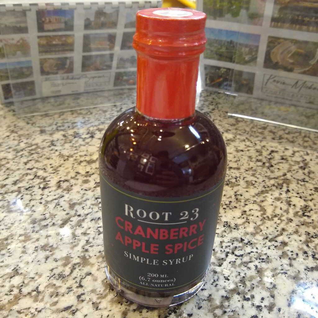 200ml Simple Syrup - Cranberry Apple Spice