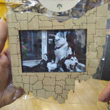 Ohio Counties Picture Frame