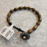 Upcycled Leather Belt Bracelet
