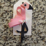 So Sweet Hair Bows- Flamingo