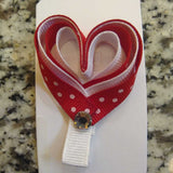 So Sweet Hair Bows- Heart