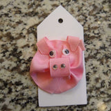 So Sweet Hair Bows- Pig