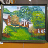 Everall Barn Original Oil on Canvas