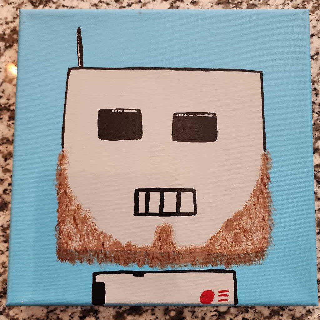 Robot Portrait - Billy