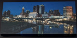 COLUMBUS BLUE HOUR SKYLINE PANO