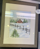 Barn in Snow