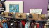 Barrel Stave Door Knob Coat Rack