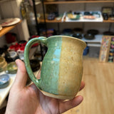 Earth Tone Hand Thrown Ceramic Mug