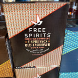 Free Spirits Espresso Old Fashioned (4-Pack) | Na Cocktail