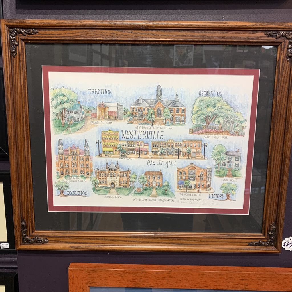 Westerville Has It All Framed