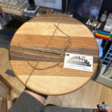 Round Cutting Board Striped