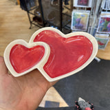 Double Heart Dish