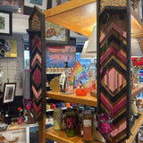 Mandala Hanging Votive Holders w/ Pink Accents