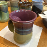 LEFT HANDED Hand Thrown Ceramic, Hand Warmer Mug