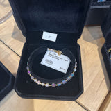 Sparkly Bracelet- Clear W/ Beads