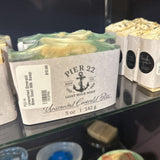 Unscented Emerald Bliss Goat Milk Soap