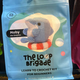 The Loop Brigade Diy Crochet Kit - Moby the Dolphin