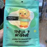 The Loop Brigade Diy Crochet Kit - Mallory the Duck