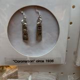 Sterling Silver "Coronation" Earrings