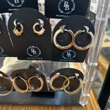 Gold Plated Huggie
