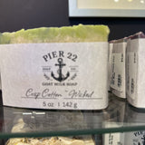Crisp Cotton-Wicked Goat Milk Soap