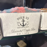 Unscented Preppy Blue Goat Milk Soap