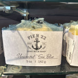 Unscented Sea Blue Goat Milk Soap