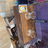 Whiskey Board w 2 Glasses