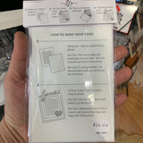 Folding Metal Card Love
