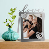 Folding Metal Card Love
