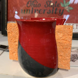 Scarlet/Grey Sponge Holder