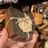 Coaster Set of 4 Vintage BARNWOOD