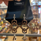 Geometric Earring with Posts