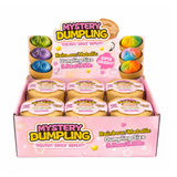 Pearl Metallic Mystery Dumpling Squishy Toy with Display -24