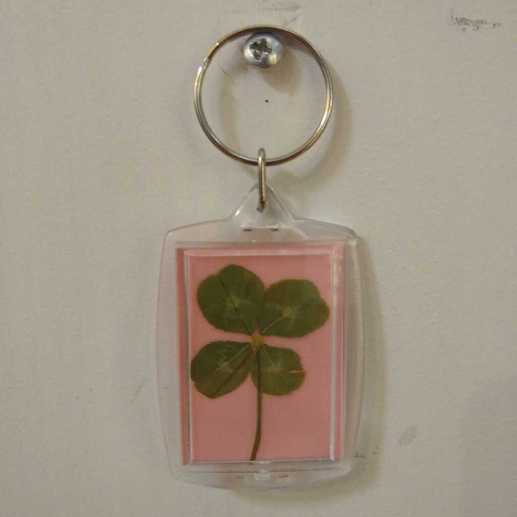Four Leaf Clover Keychain (Color)
