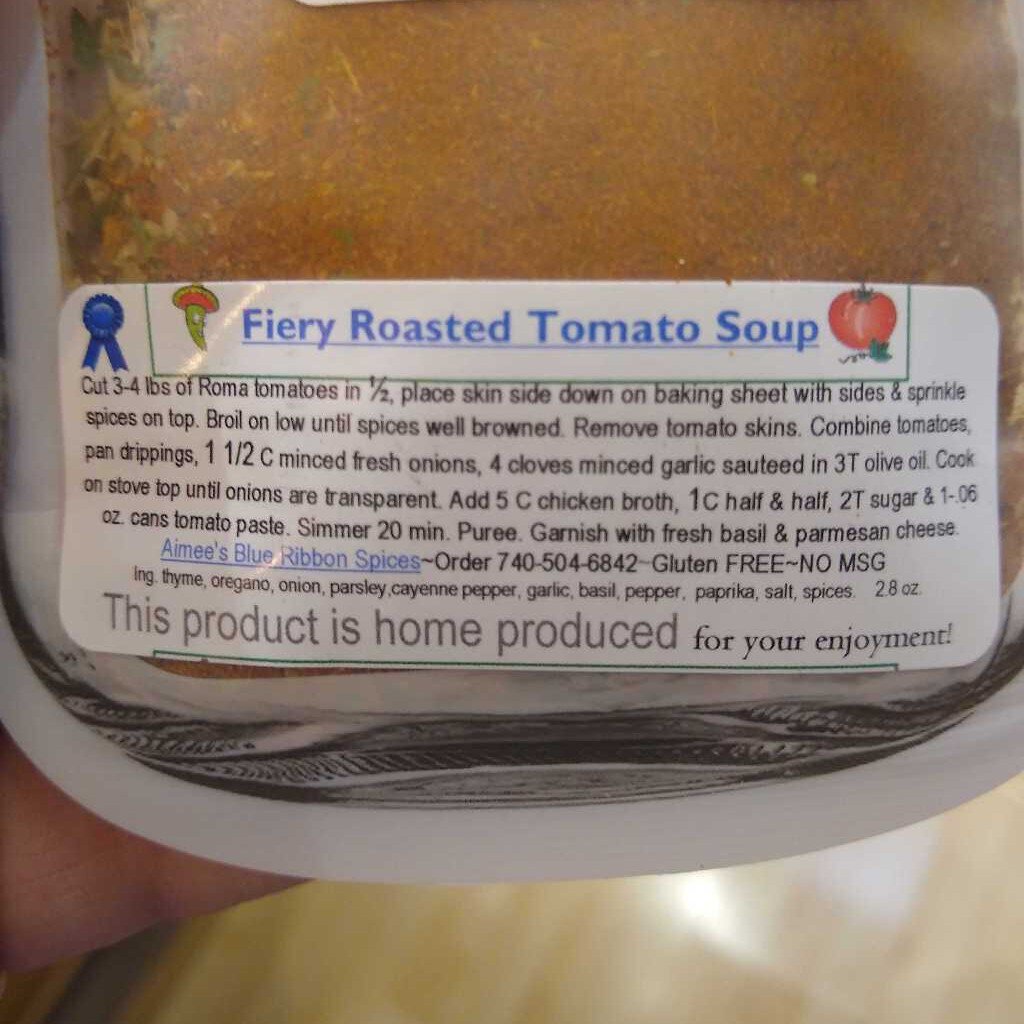 Fiery Roasted Tomato Soup Mix
