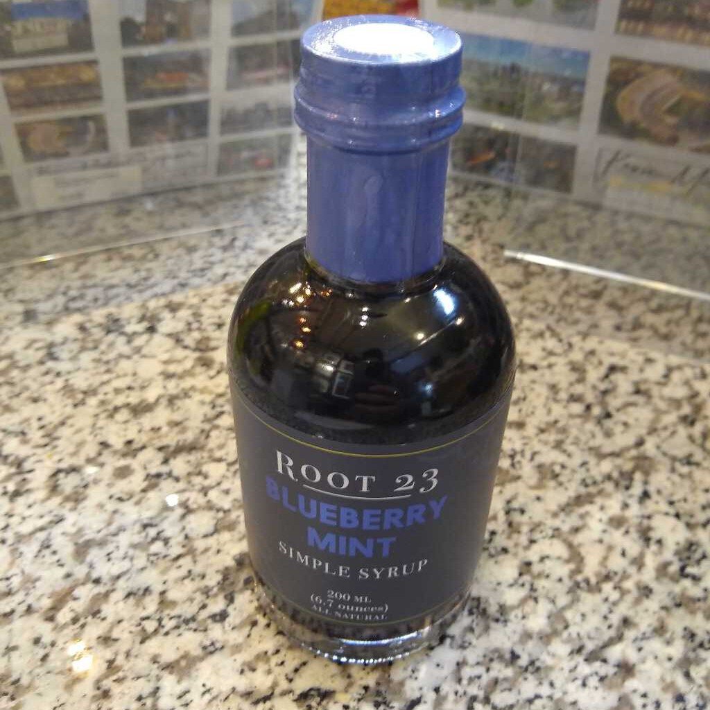 200ml Simple Syrup - Blueberry Mint