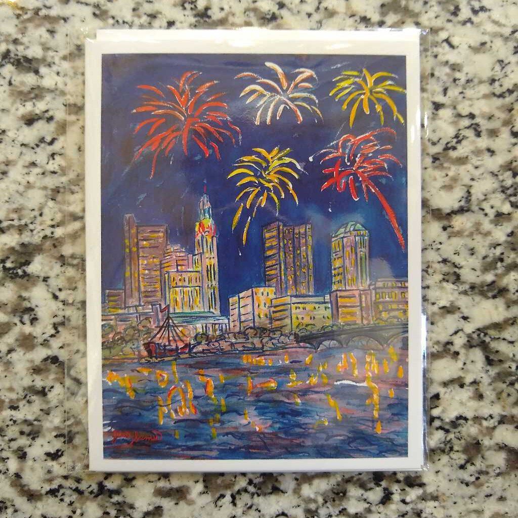 Fireworks Card