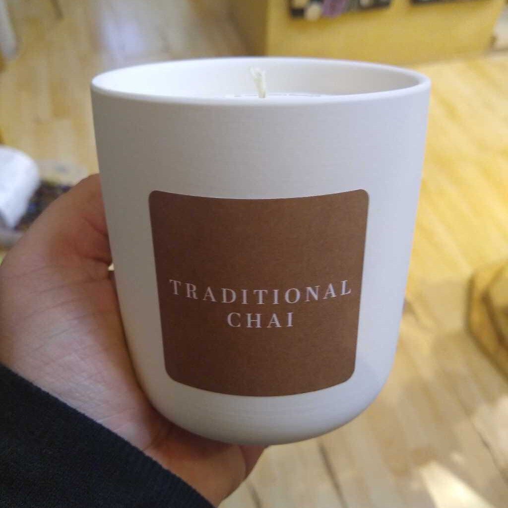 Pottery Candle - Traditional Chai