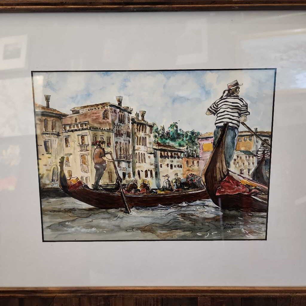 Original Painting - Day in Venice
