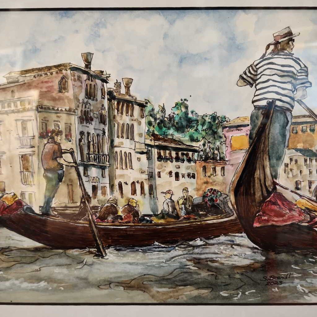 Original Painting - Day in Venice