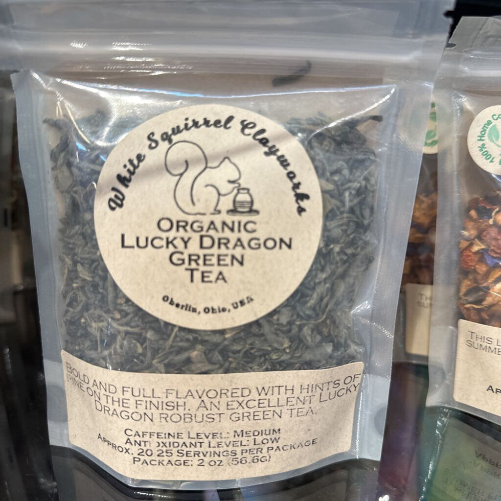 Organic Lucky Dragon Loose Leaf Green Tea
