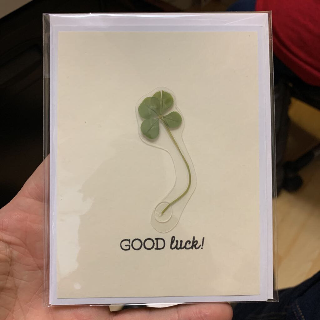 Good luck card